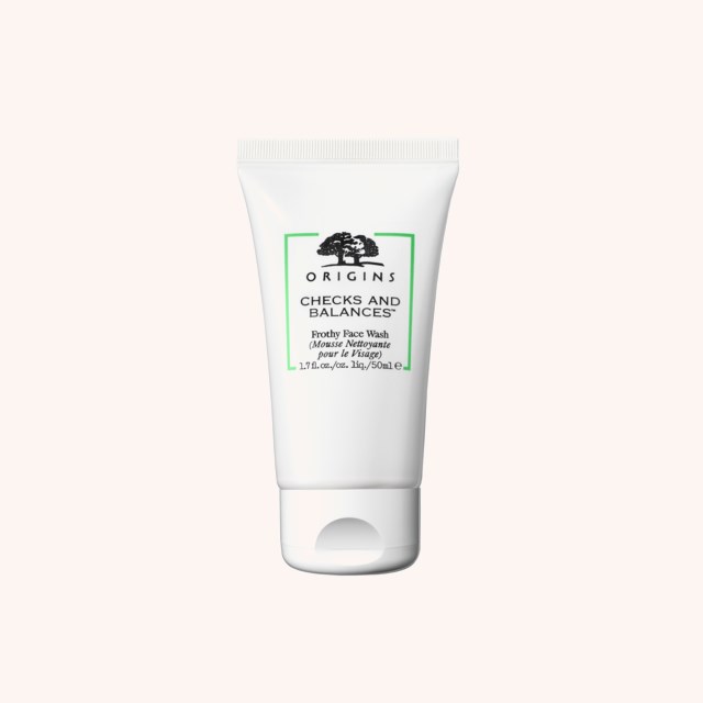 Checks And Balances Frothy Face Wash Cleanser 50 ml Checks And Balances Frothy Face Wash Cleanser 50 ml
