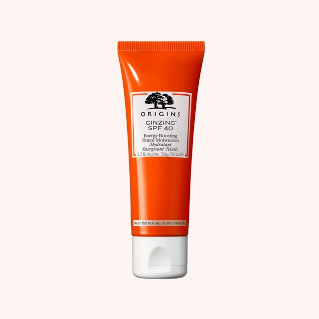 GinZing SPF40 Energy-Boosting Tinted Moisturizing Face Cream 50 ml GinZing SPF40 Energy-Boosting Tinted Moisturizing Face Cream 50 ml