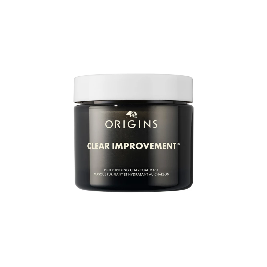 Clear Improvement Charcoal Chia Mask To Purify And Nouris