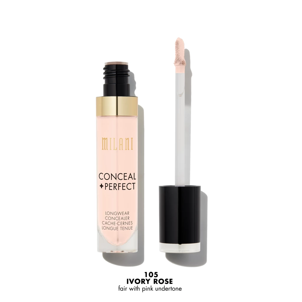 Milani - Conceal + Perfect Long-Wear Concealer 105 Ivory Roseosoitteessa Kicks.fi