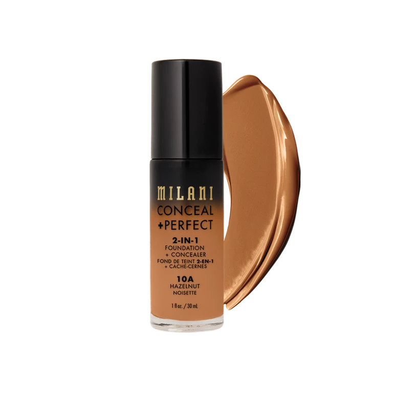 Milani - Conceal + Perfect 2-In-1 Foundation 10A Hazelnut på KICKS.se