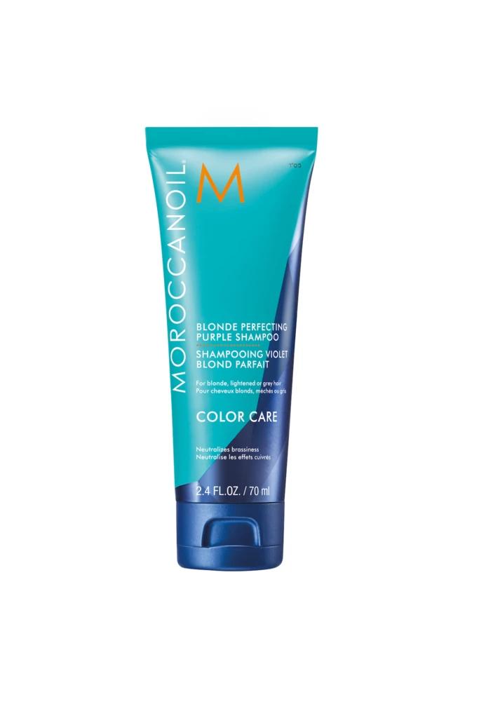 Moroccanoil - Blonde Perfecting Purple Hair Shampoo 70 ml på KICKS.no