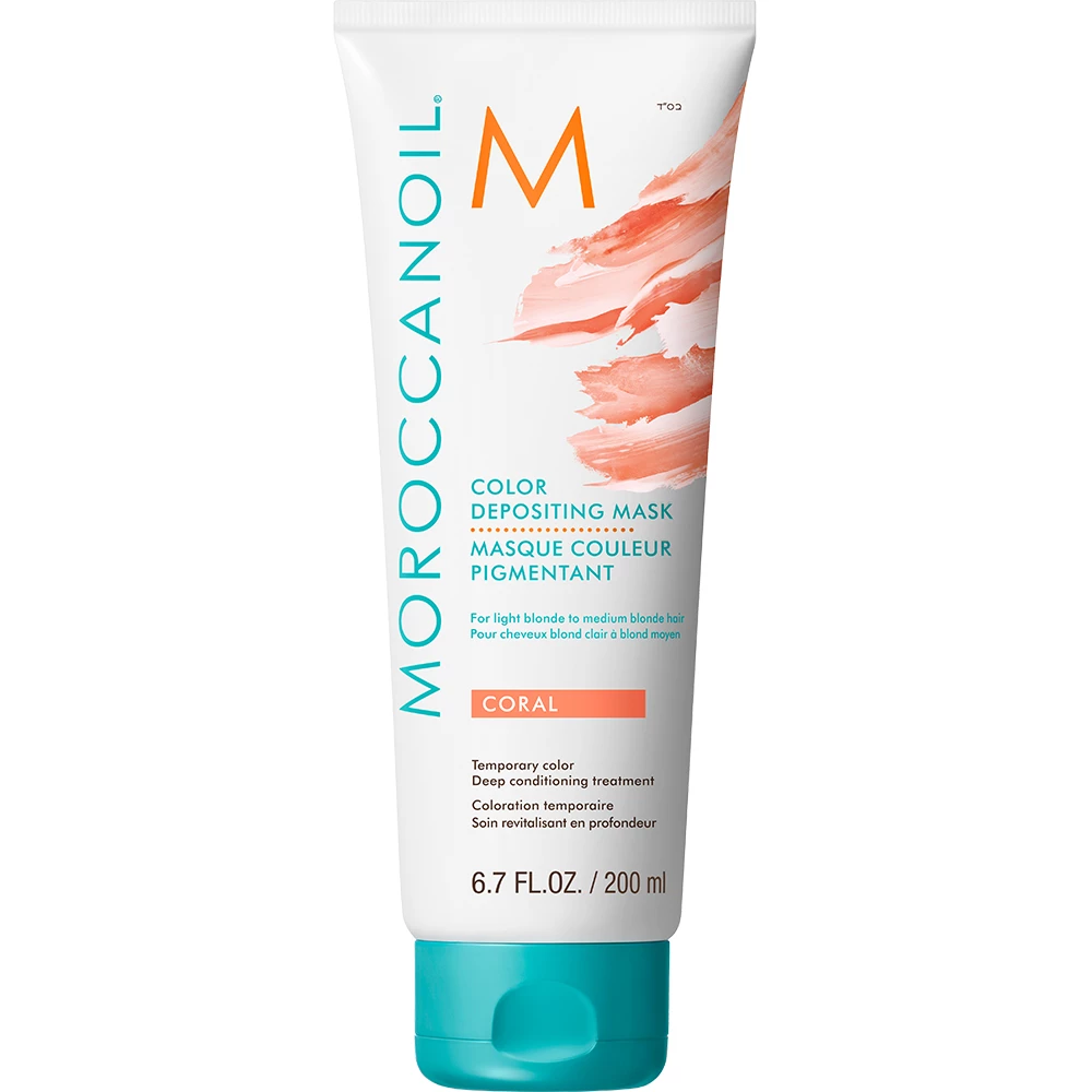 Moroccanoil - Color Depositing Mask Coral 200 ml på KICKS.se