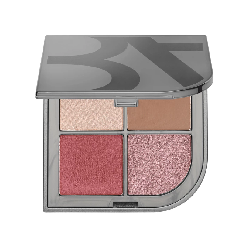 BeautyAct - Mania Eyeshadow Quad Rose Mania på KICKS.no