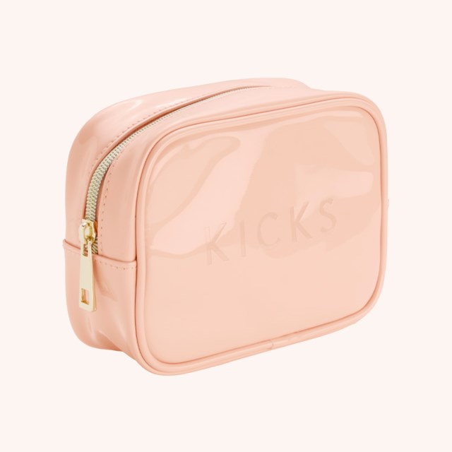 Small Boxy Make Up Bag Orange Small Boxy Make Up Bag Orange