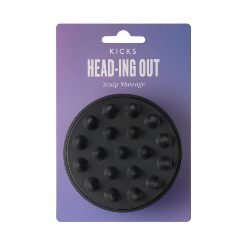 KICKS Beauty - Scalp Massage Brush Black på KICKS.se
