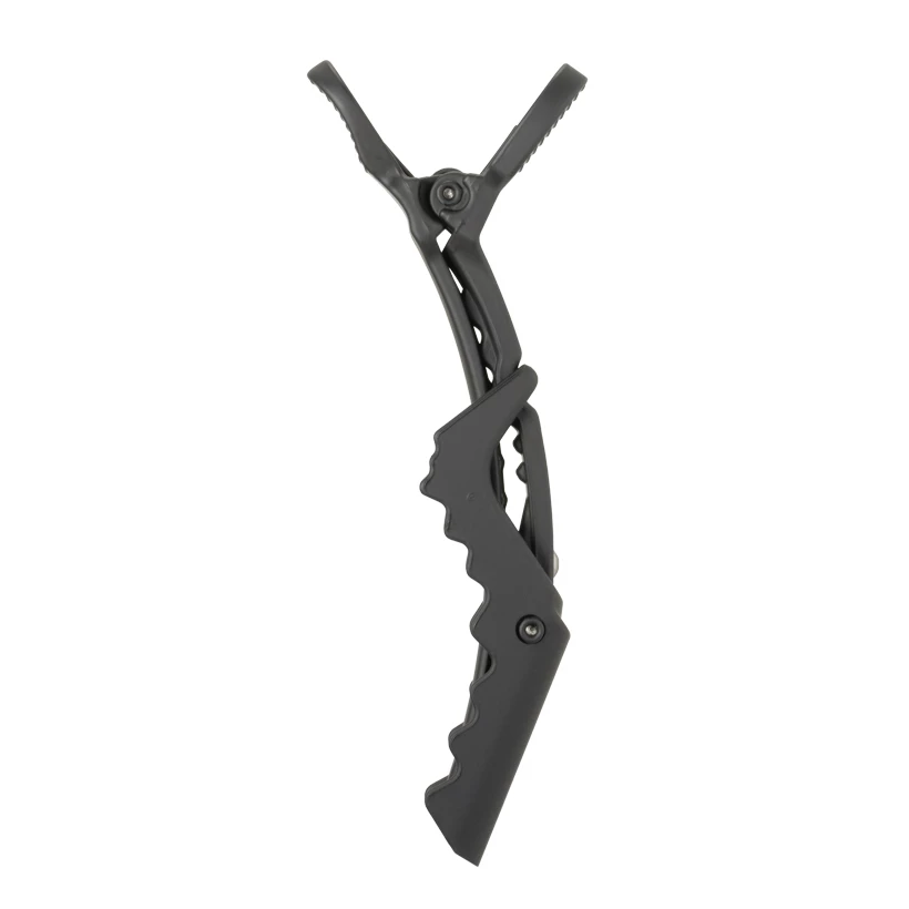 KICKS Beauty - Croco Hair Styling Clips Black 4-Pack på KICKS.no