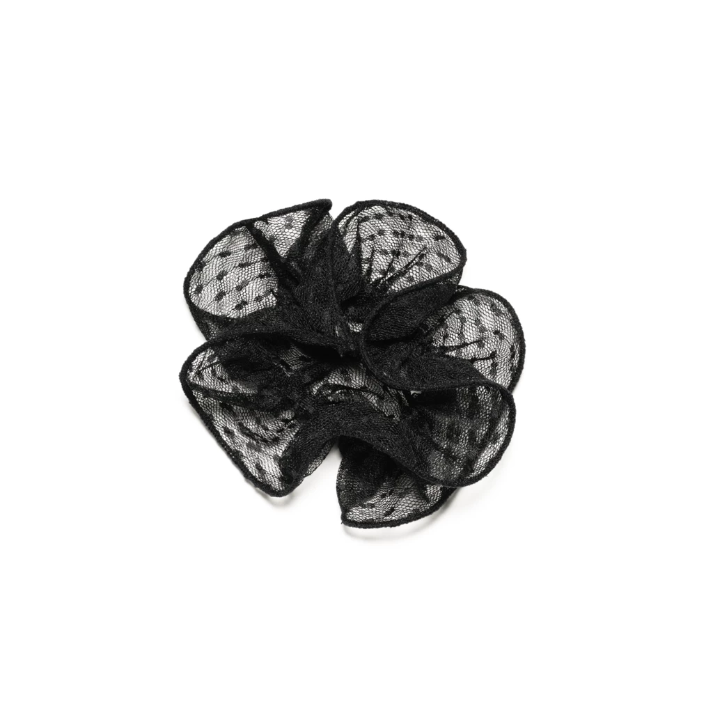 KICKS Beauty - Hair Scrunchie Black Lace på KICKS.se