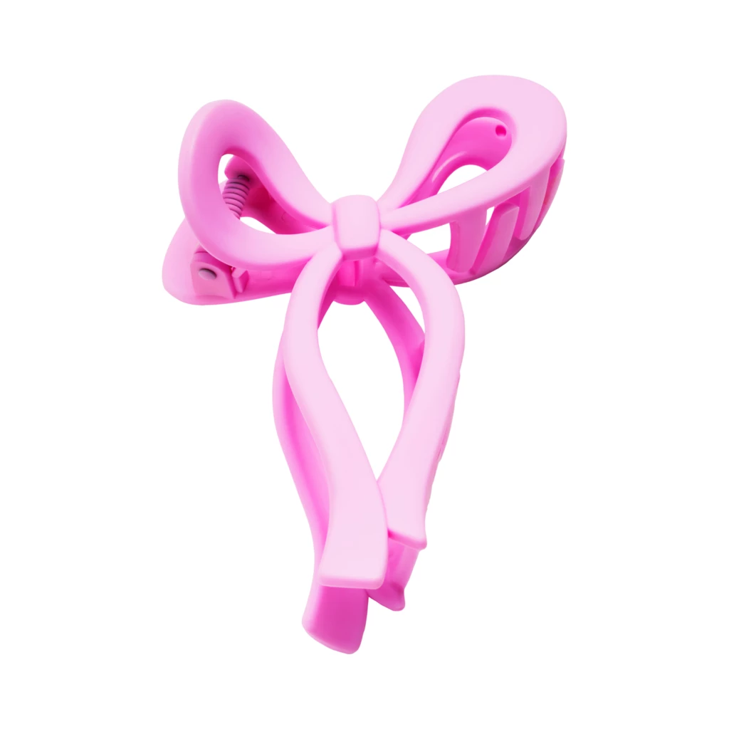 KICKS Beauty - Bow Hair Clip Pink på KICKS.no