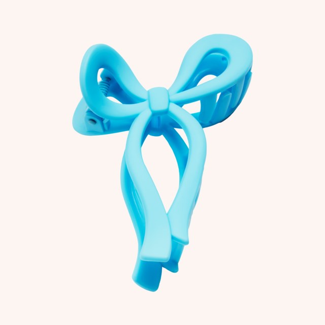 Bow Hair Clip Blue Bow Hair Clip Blue
