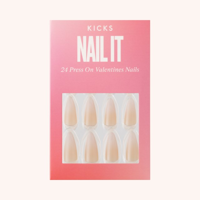 Press On Nails Valentines French Press On Nails Valentines French