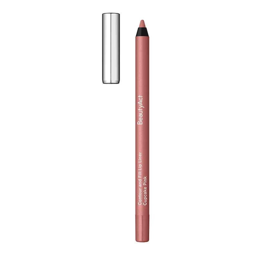 BeautyAct - Contour And Fill Lipliner Cupcake Pink på KICKS.se