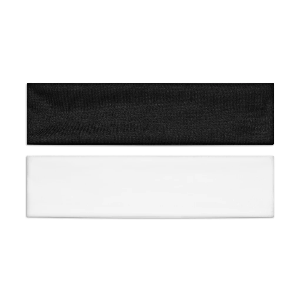 KICKS Beauty - Elastic Headband Black & White 2-pack på KICKS.se