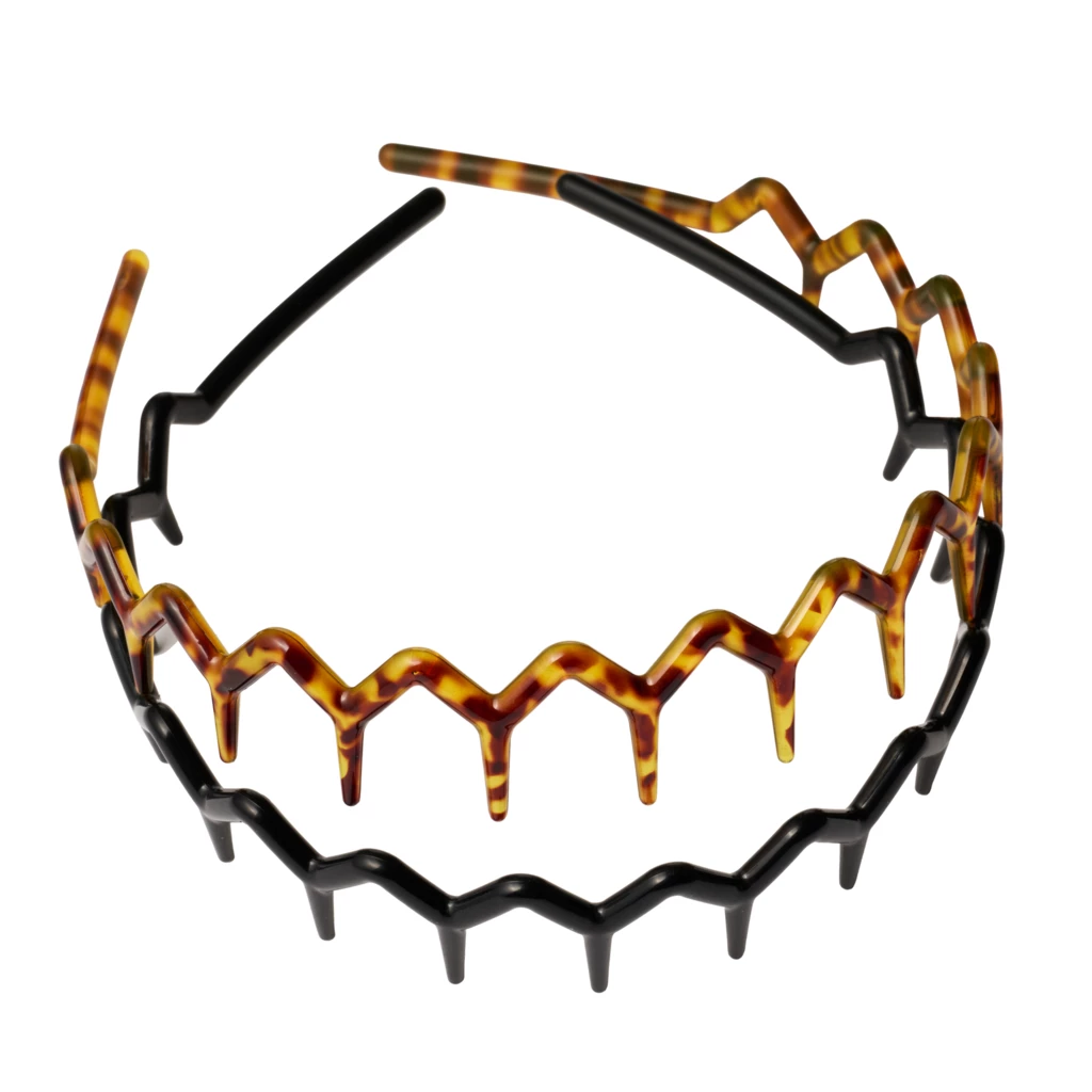 KICKS Beauty - Zig Zag Diadem 2-pack 2-pack på KICKS.se