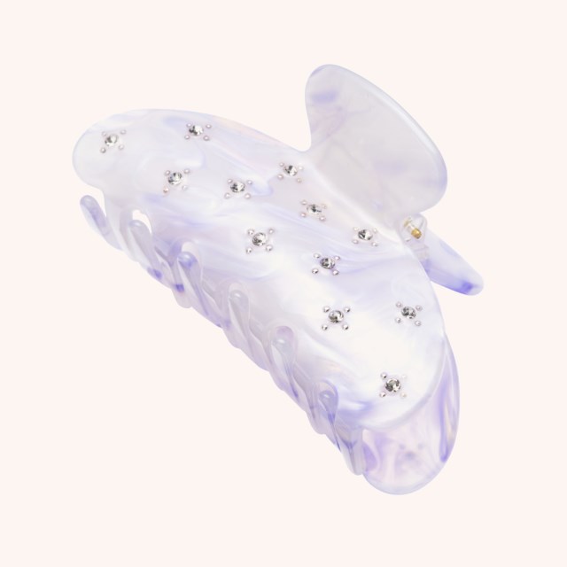 Claw Clip Lilac Stones Claw Clip Lilac Stones