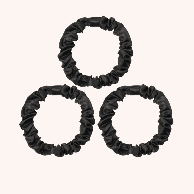 Slim Scrunchies 3-pack Black Slim Scrunchies 3-pack Black