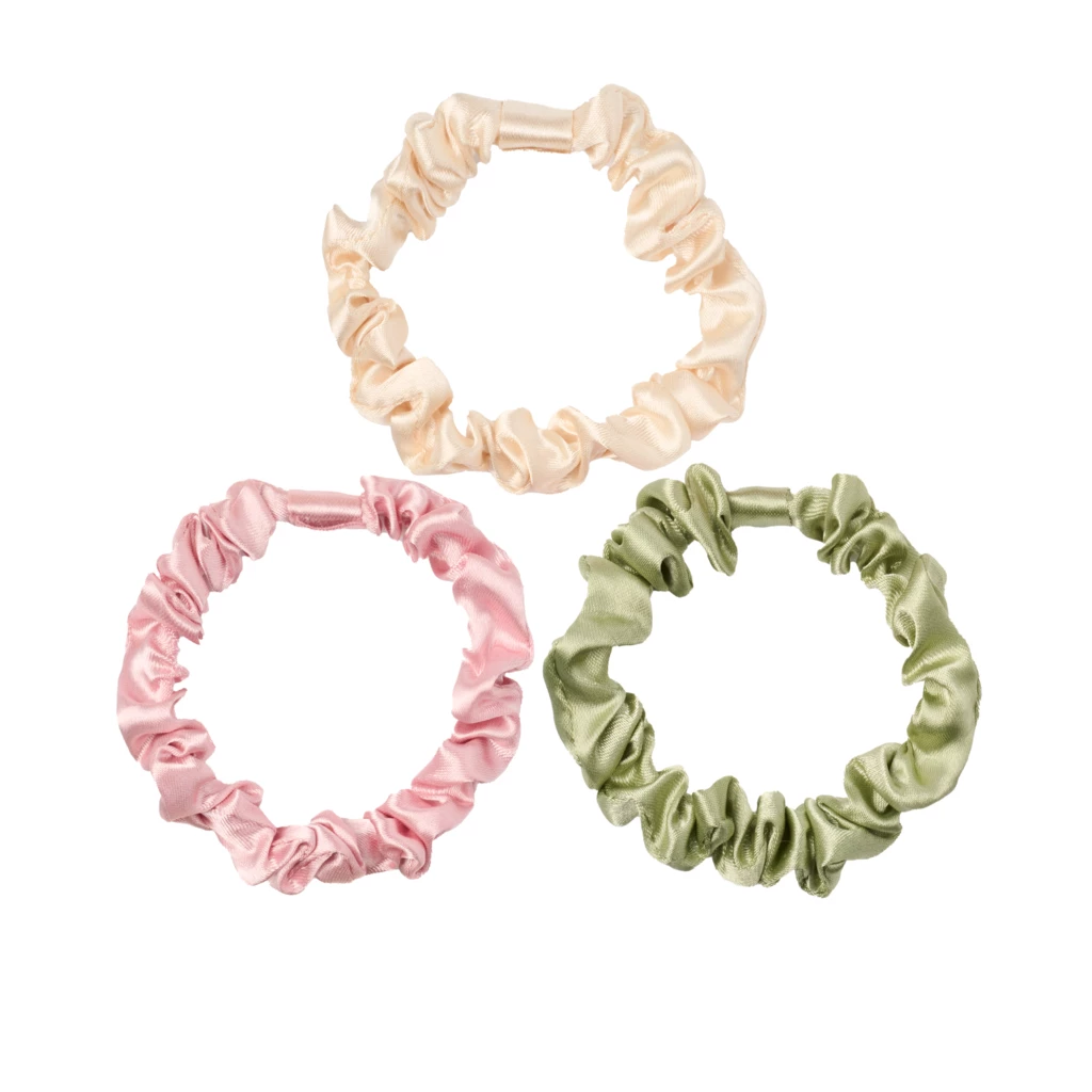 KICKS Beauty - Slim Scrunchies 3-pack Pastel på KICKS.se