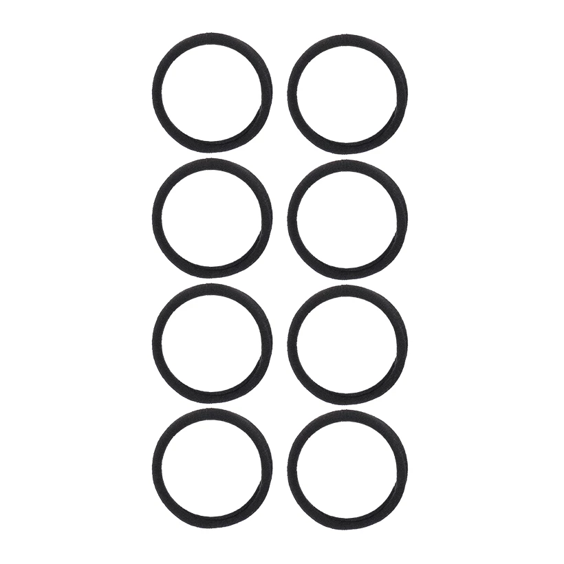 KICKS Beauty - Soft Rolled Ties 8-pack Black på KICKS.no