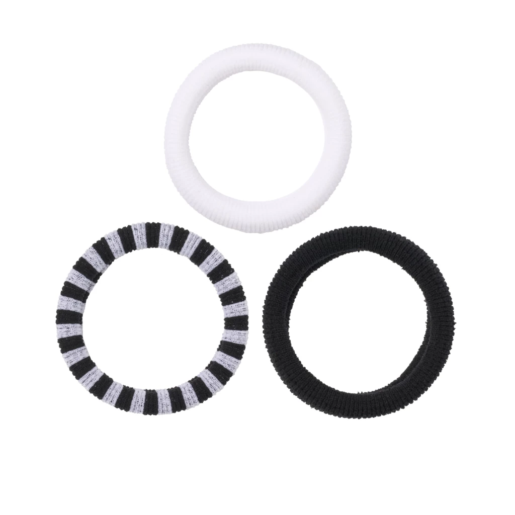 KICKS Beauty - Soft Stretch Ties 3-pack Black på KICKS.se