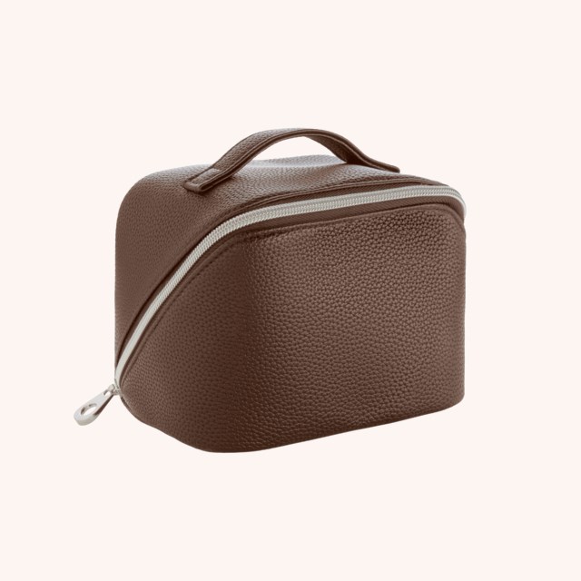 Small Beauty Bag Brown Small Beauty Bag Brown