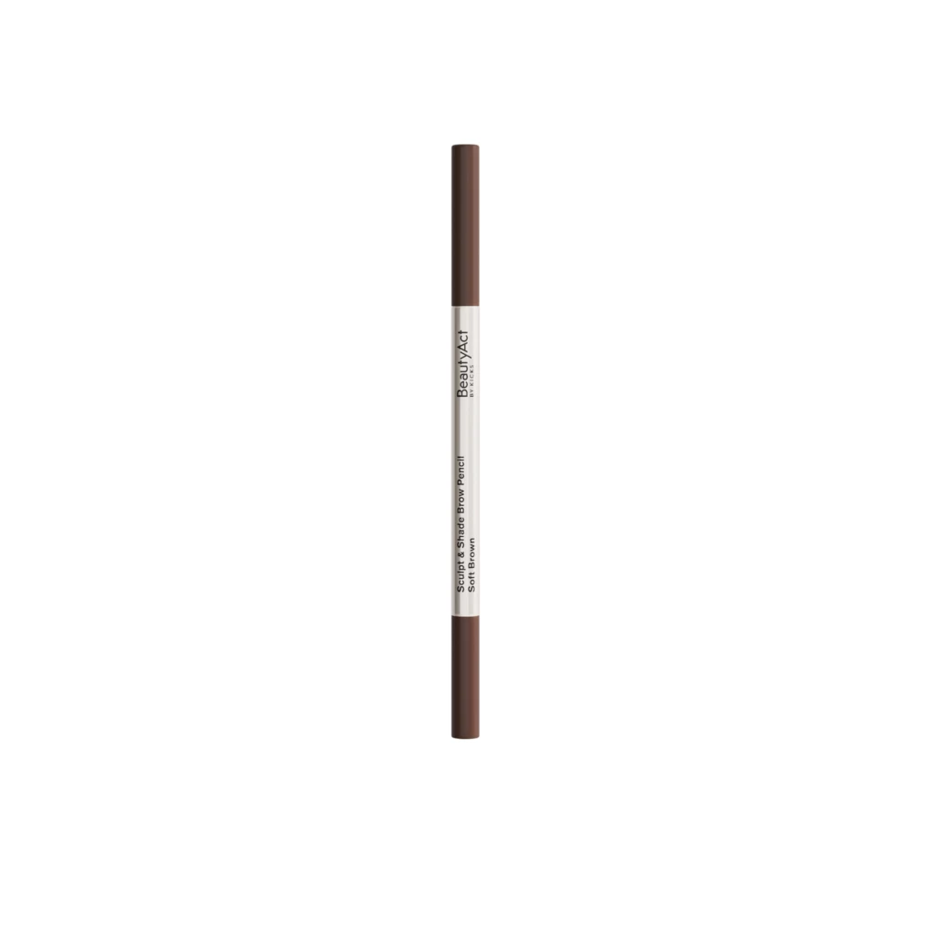BeautyAct - Sculpt & Shade Brow Pencil Soft Brown på KICKS.no