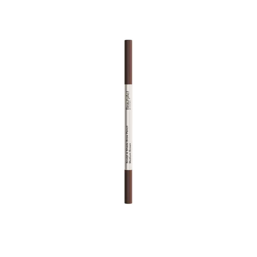 BeautyAct - Sculpt & Shade Brow Pencil Medium Brown på KICKS.se