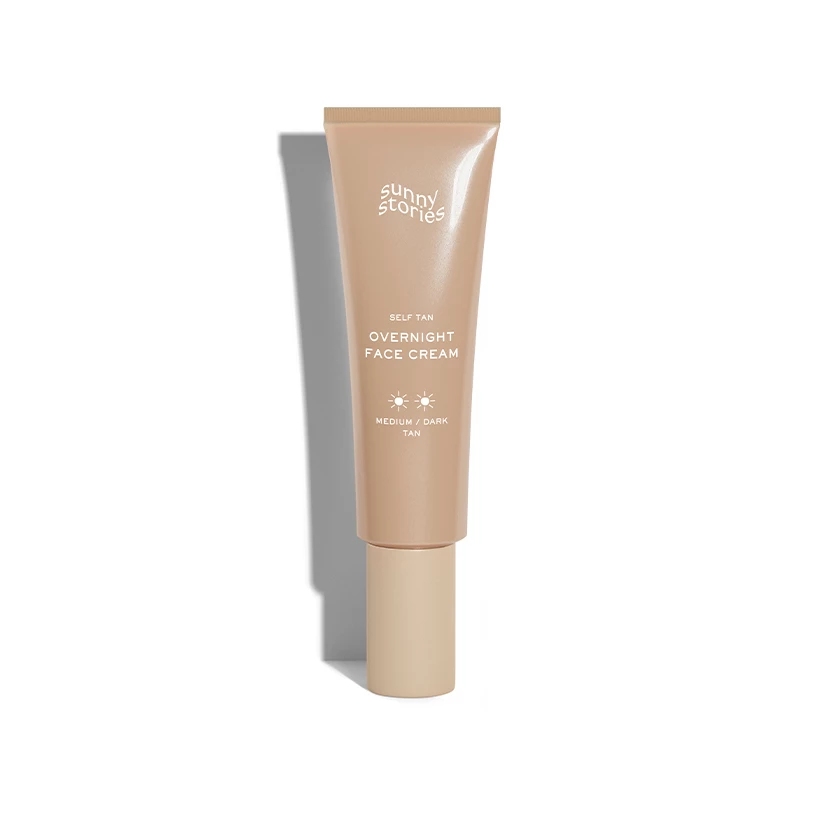 Sunny Stories - Self Tan Overnight Face Cream Medium/Dark 50 ml på KICKS.se