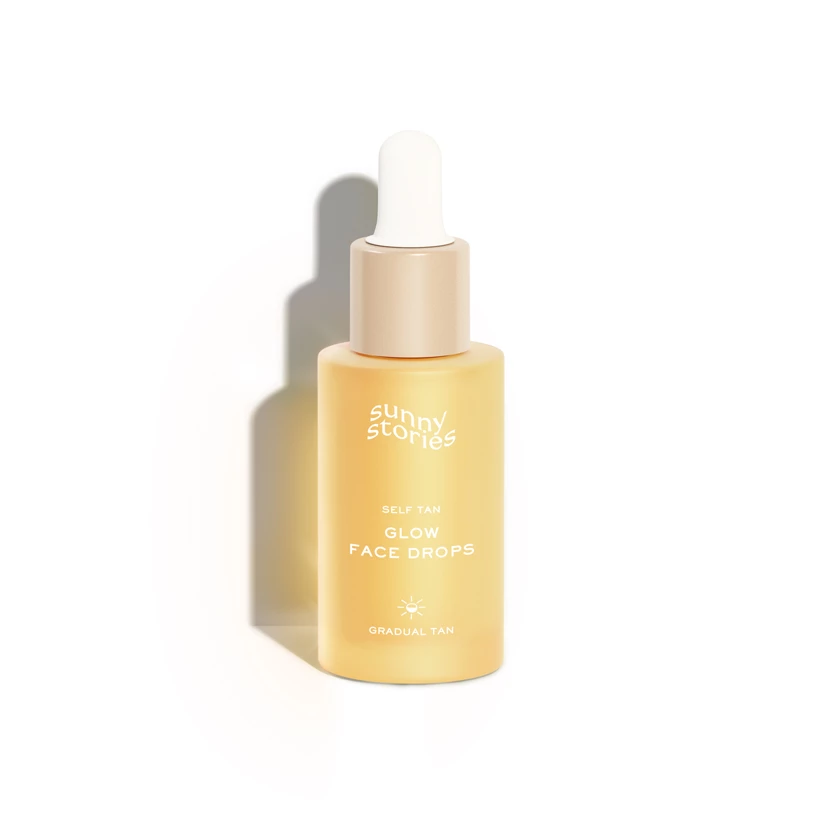 Sunny Stories - Self Tan Glow Face Drops Gradual Tan 30 ml på KICKS.se
