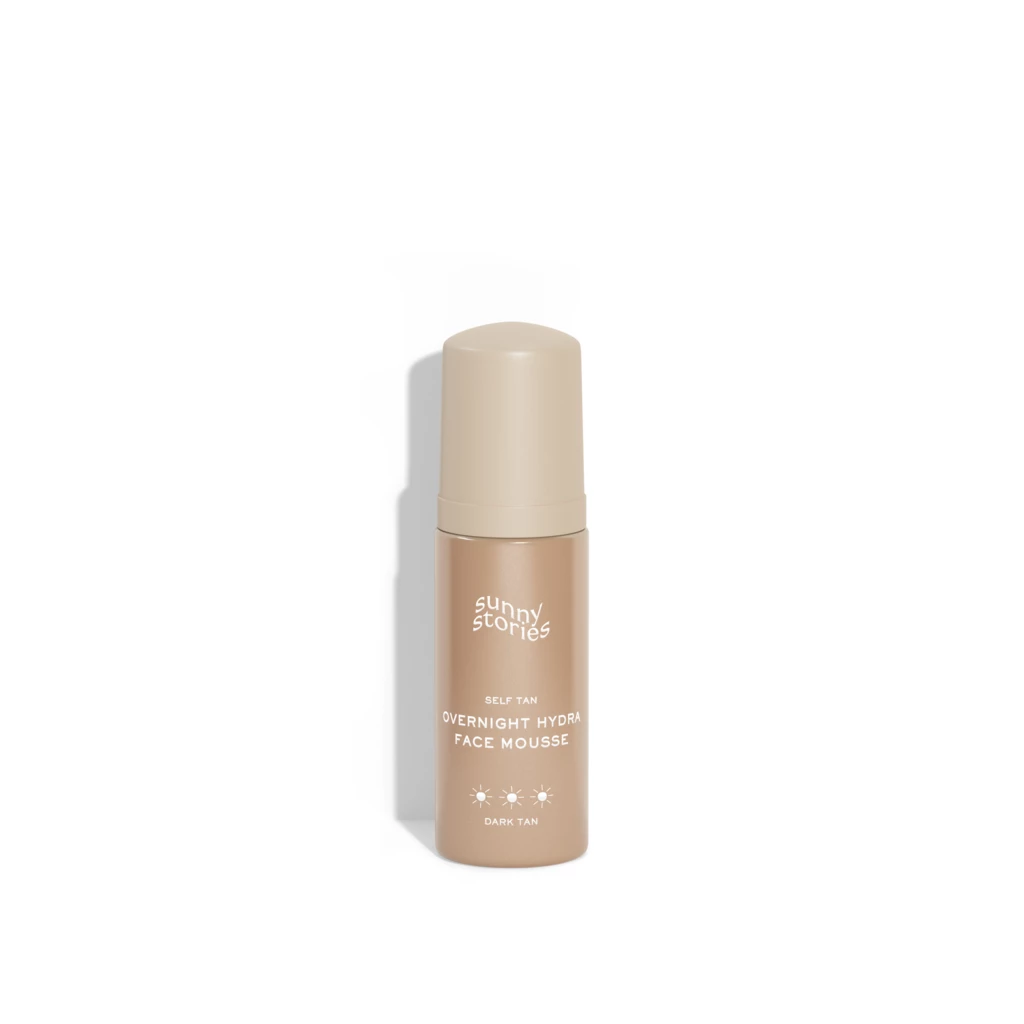Sunny Stories - Self Tan Overnight Hydra Face Mousse Dark Tan 50 ml på KICKS.se