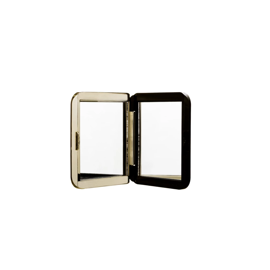 KICKS Beauty - Double Sided Compact Mirror Gold på KICKS.no