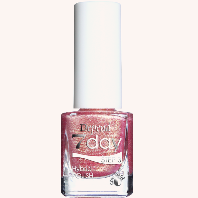 7 Day Hybrid Nail Polish Healing Peony