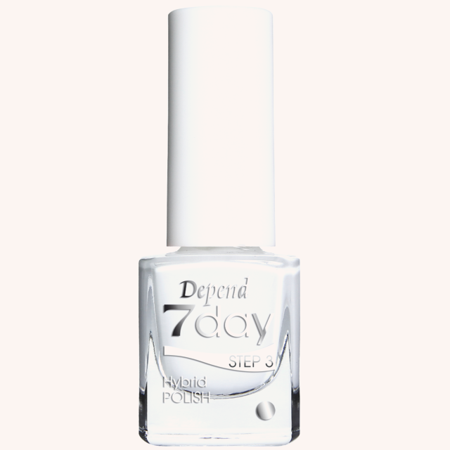 7 Day Hybrid Nail Polish Pure White 7 Day Hybrid Nail Polish Pure White