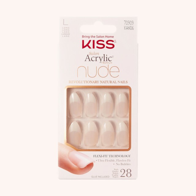 Acrylic Nude Artificial Nails Nude Acrylic Nude Artificial Nails Nude