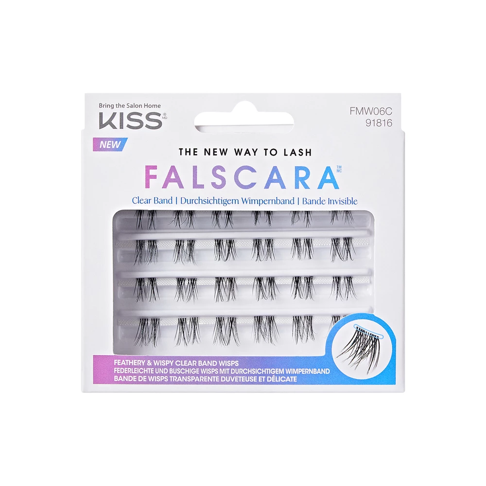 Kiss - Falscara Multipack - Clear Band på KICKS.se