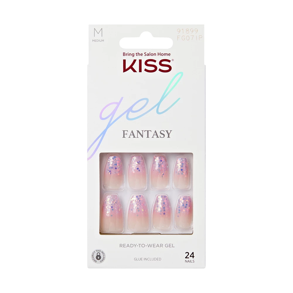Kiss - Gel Fantasy - Winter Sparks 28 pcs på KICKS.no