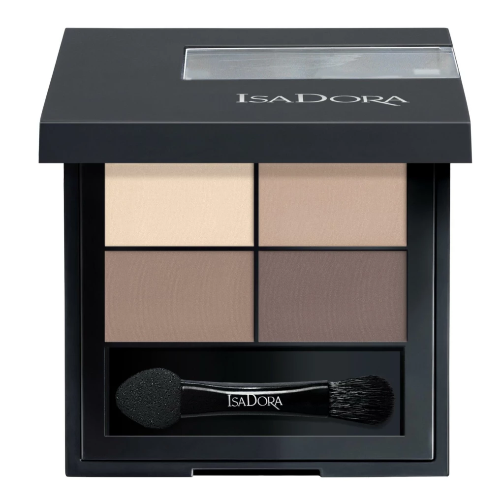 Isadora - Eyeshadow Quartet 01 Muddy Nudes på KICKS.se