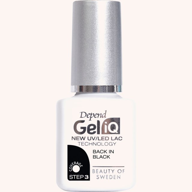 Gel iQ Nail Polish 1001 Back In Black