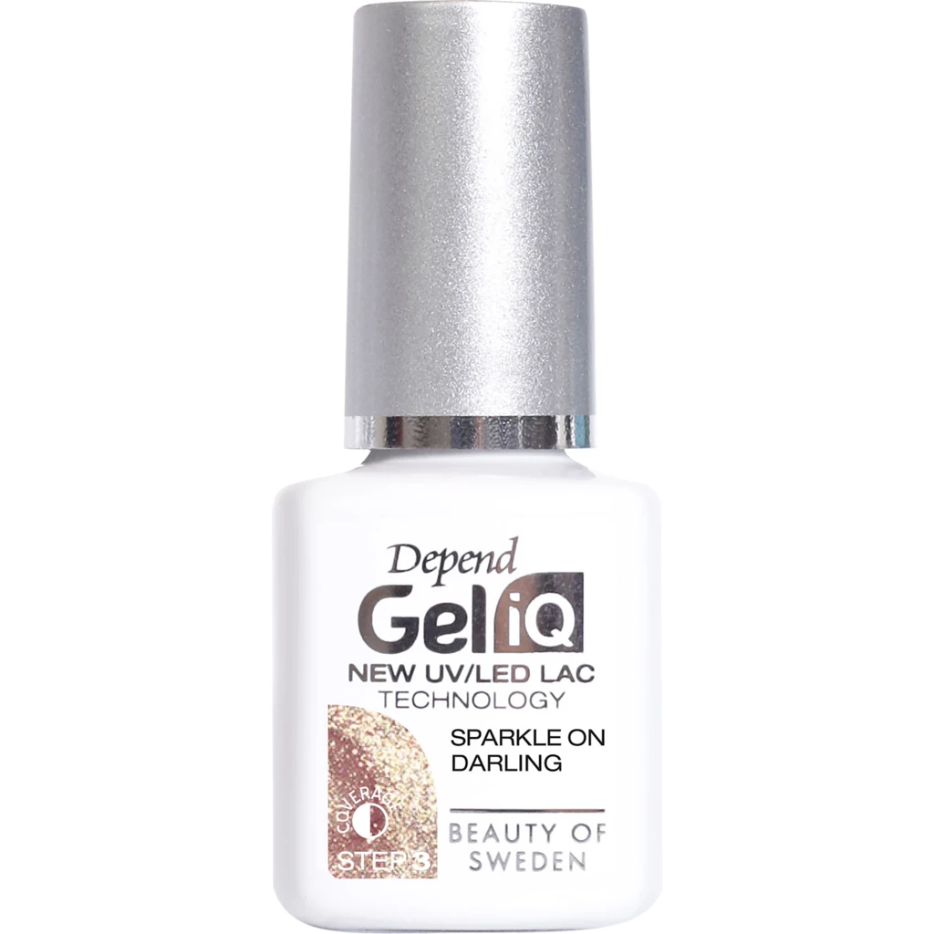 Depend - Gel iQ Nail Polish 1012 Sparkle On Darling på KICKS.no