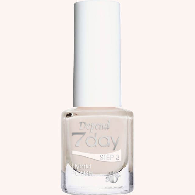 7 Day Hybrid Nail Polish - No Work, All Play Collection 7327 Milky White 7 Day Hybrid Nail Polish - No Work, All Play Collection 7327 Milky White