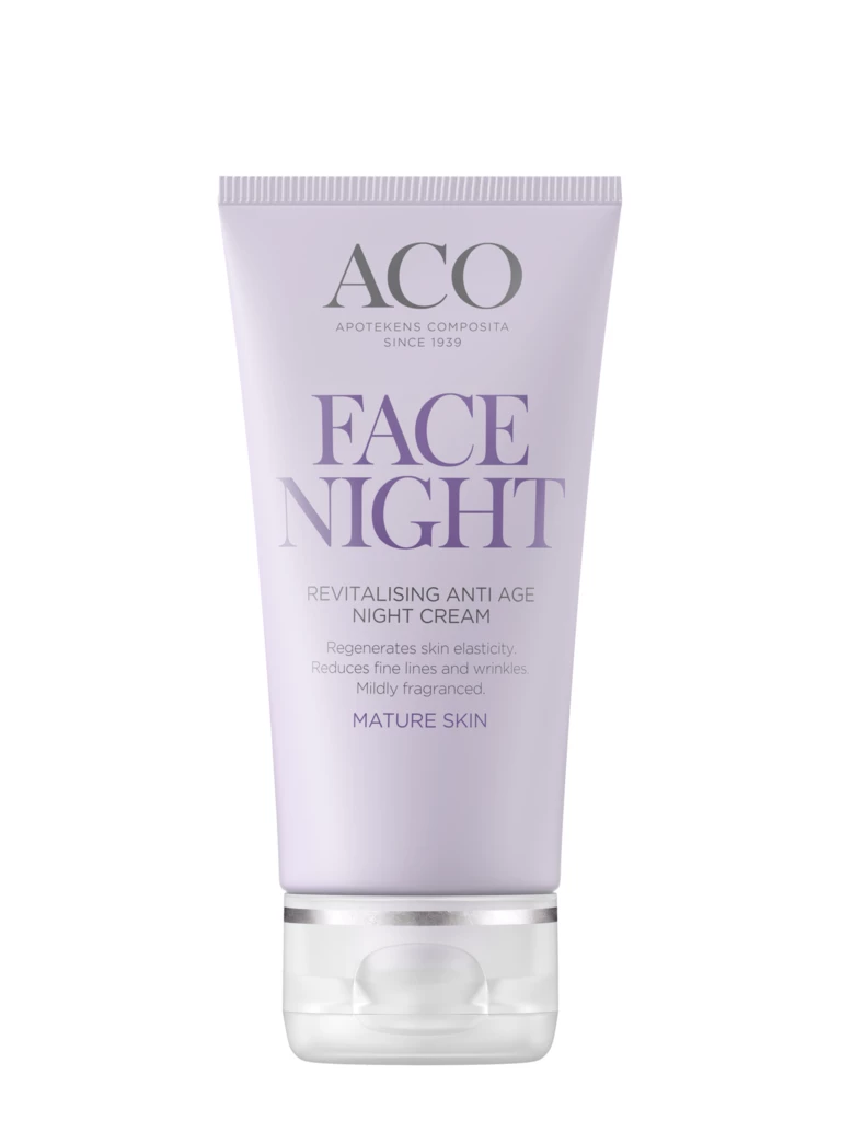 ACO - Face Anti Age Revitalising Night Cream 50 ml på KICKS.se
