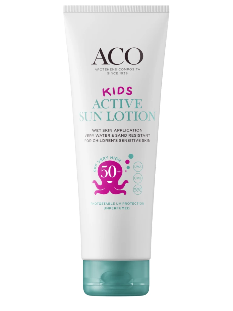 ACO - Sun Kids Lotion SPF50+ 250 ml på KICKS.se