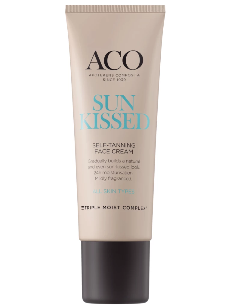 ACO - Sunkissed Self-Tanning Face Cream 50 ml på KICKS.se