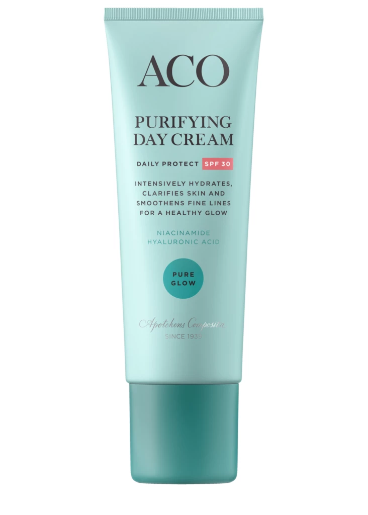 ACO - Face Pure Glow Purifying Day Cream SPF30 50 ml på KICKS.se