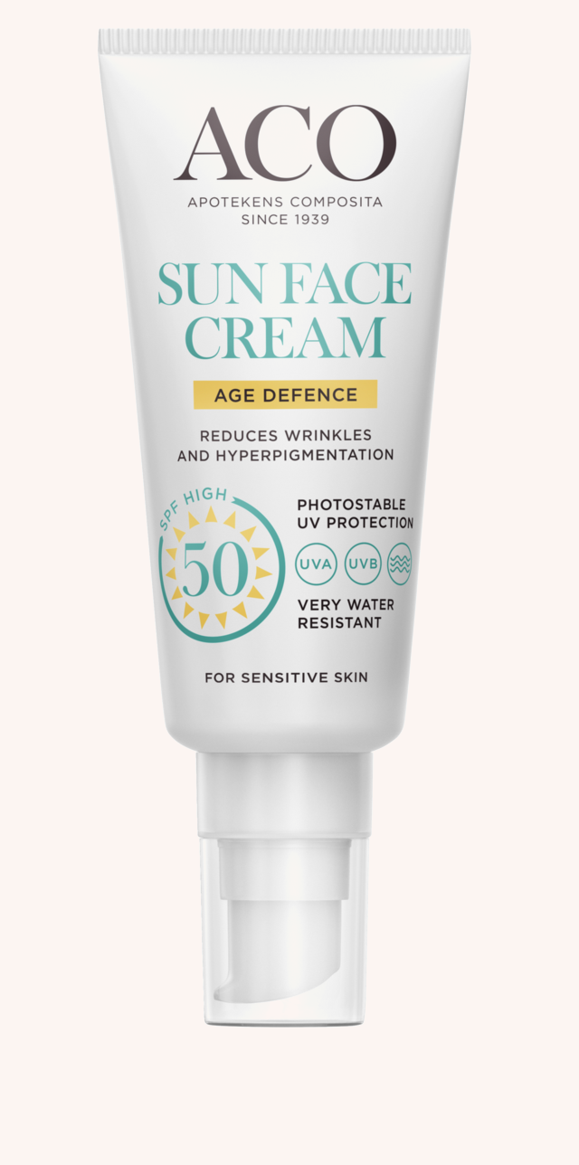 Sun Face Cream Age Defense SPF50 40 ml Sun Face Cream Age Defense SPF50 40 ml