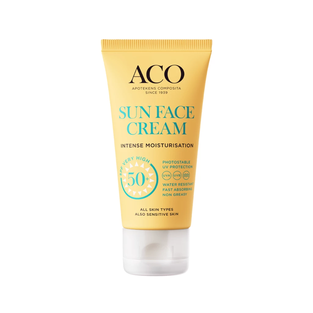 ACO - Sun Face Cream SPF50+ 50 ml på KICKS.se