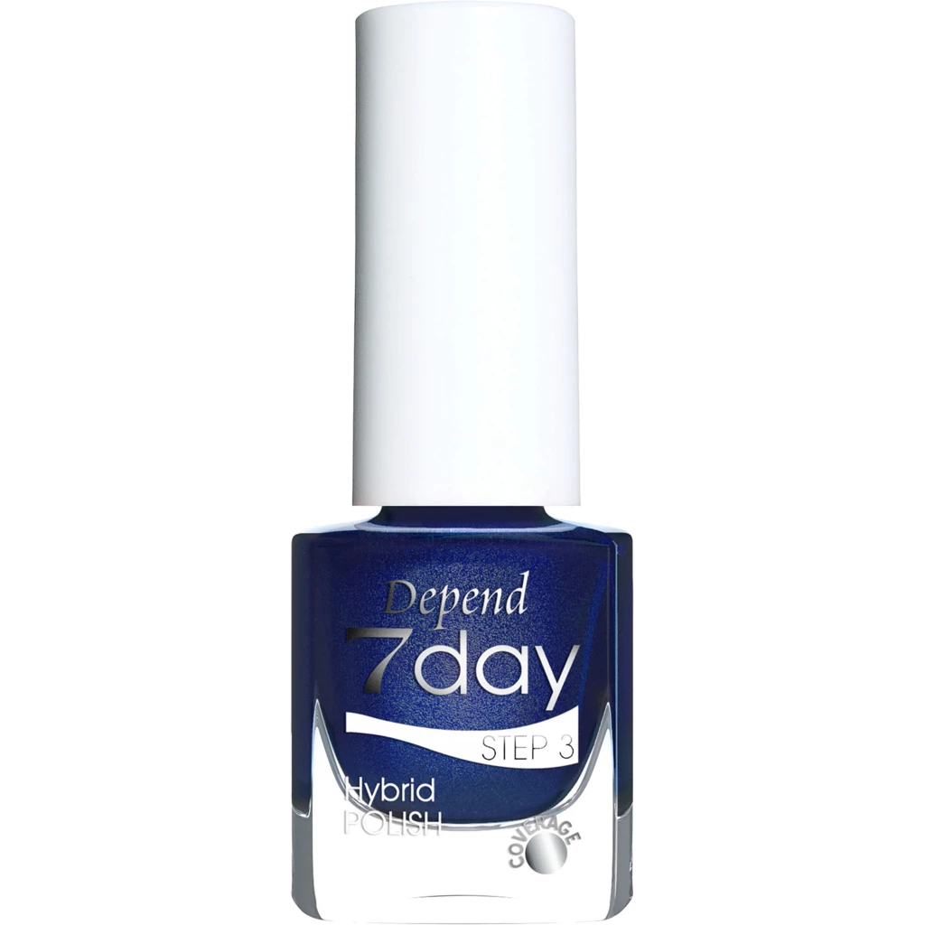 Depend - 7day Hybrid Polish - Showstopper 7335 Blue Cocktail på KICKS.se