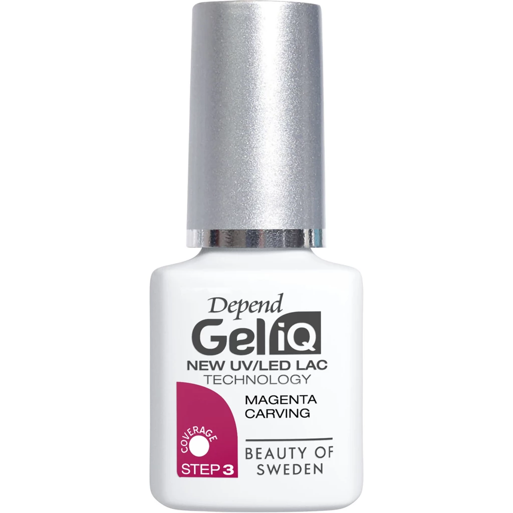 Depend - Gel iQ Nail Polish - Sculpture 1109 Magenta Carving på KICKS.no