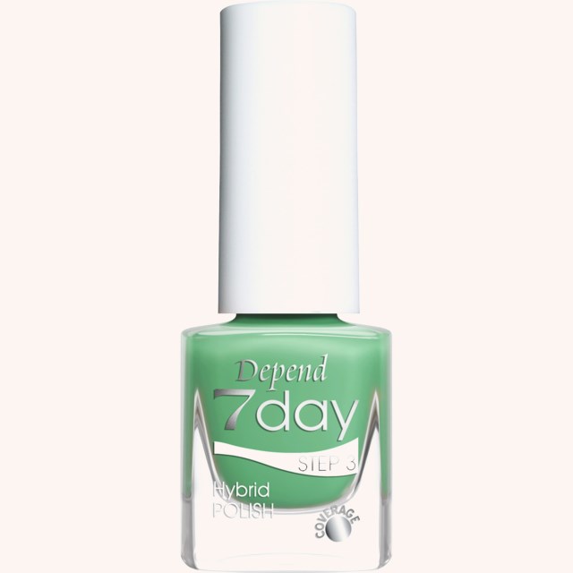 7 Day Hybrid Nail Polish 7339 Gorgeous Green 7 Day Hybrid Nail Polish 7339 Gorgeous Green