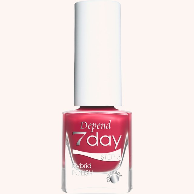 7 Day Hybrid Nail Polish 7341 Rose Red 7 Day Hybrid Nail Polish 7341 Rose Red