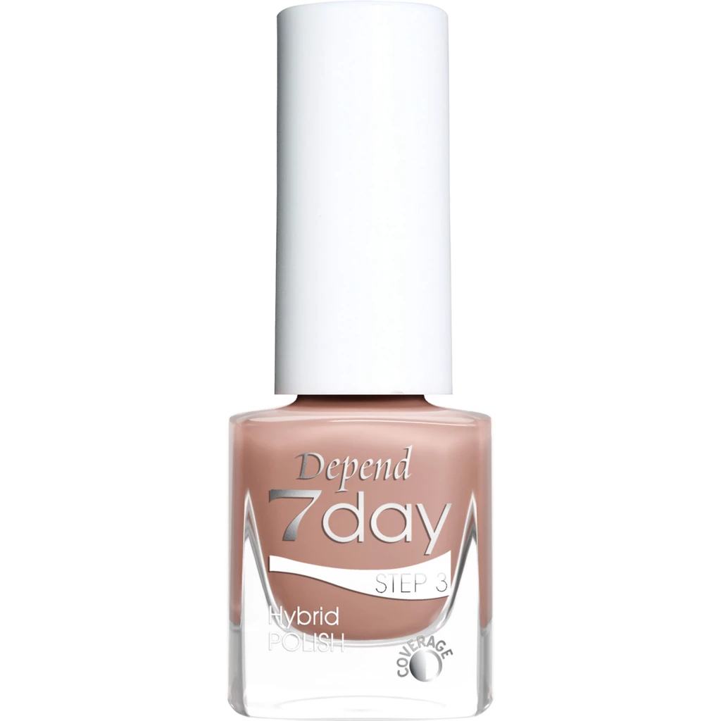 Depend - 7 Day Hybrid Nail Polish 7345 Sandy Passion på KICKS.se